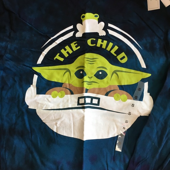 Disney Shirts & Tops Baby Yoda Shirt Baby Yoda Long Sleeve Shirt Tie Dye Baby Yoda Tshirt